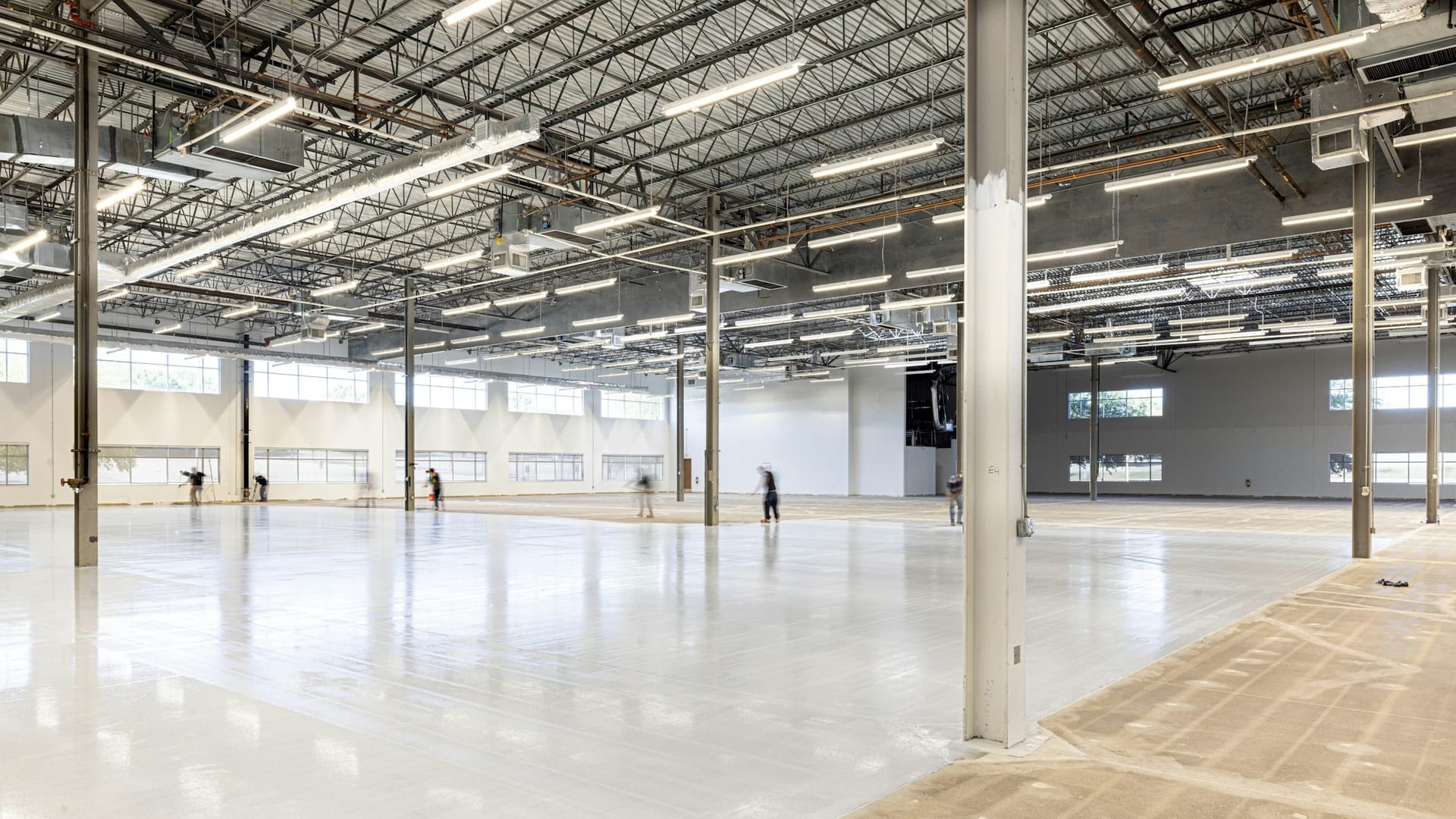 Industrial warehouse with high windows for Camarillo commercial shade planning