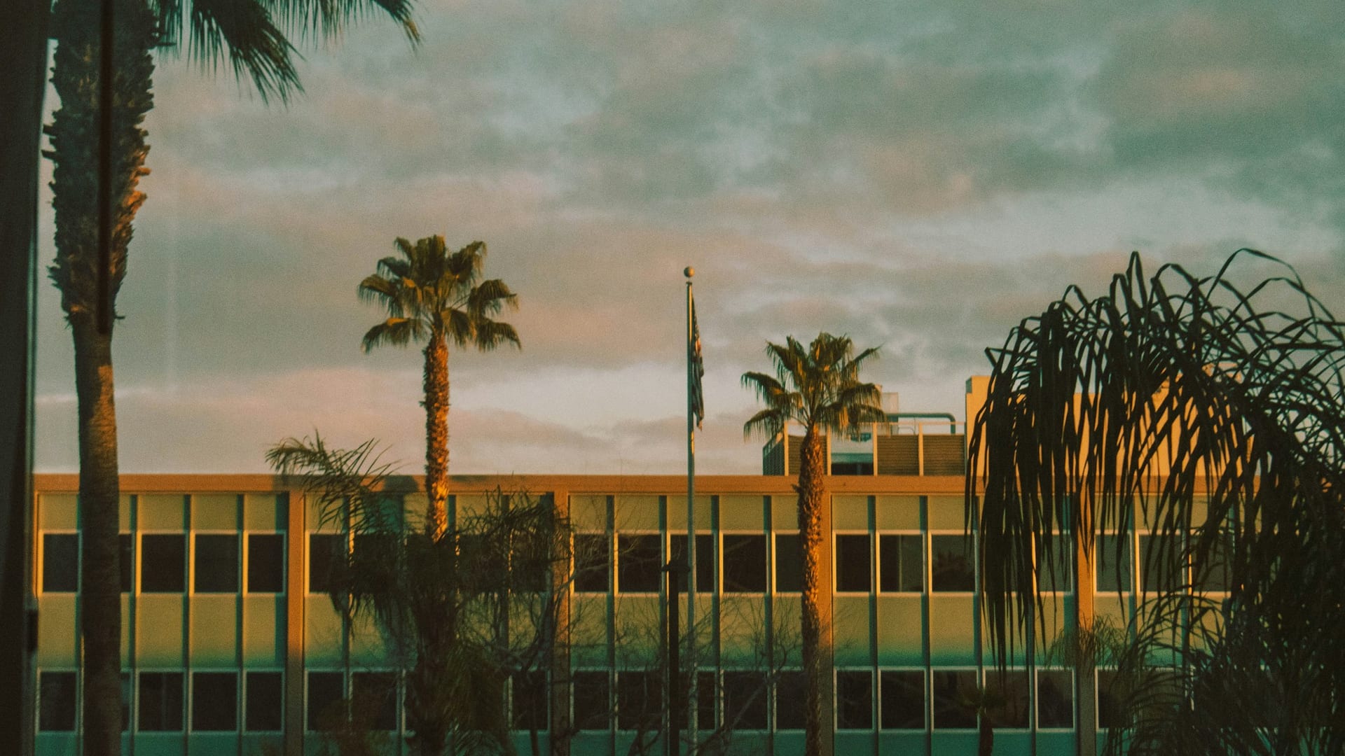 Southern California school campus near Camarillo for classroom shade replacement planning