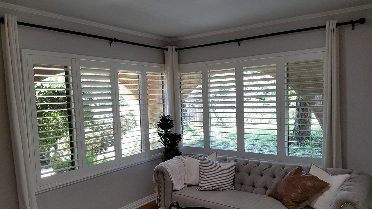 Window coverings near Port Hueneme, CA installed by 805 Shutters Shades & Blinds.